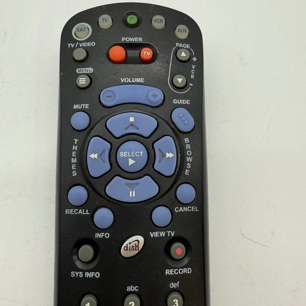 DISH Network 4.0 IR UHF PRO Remote Control Echostar Technologies Model‎ 132577 - Picture 3 of 6